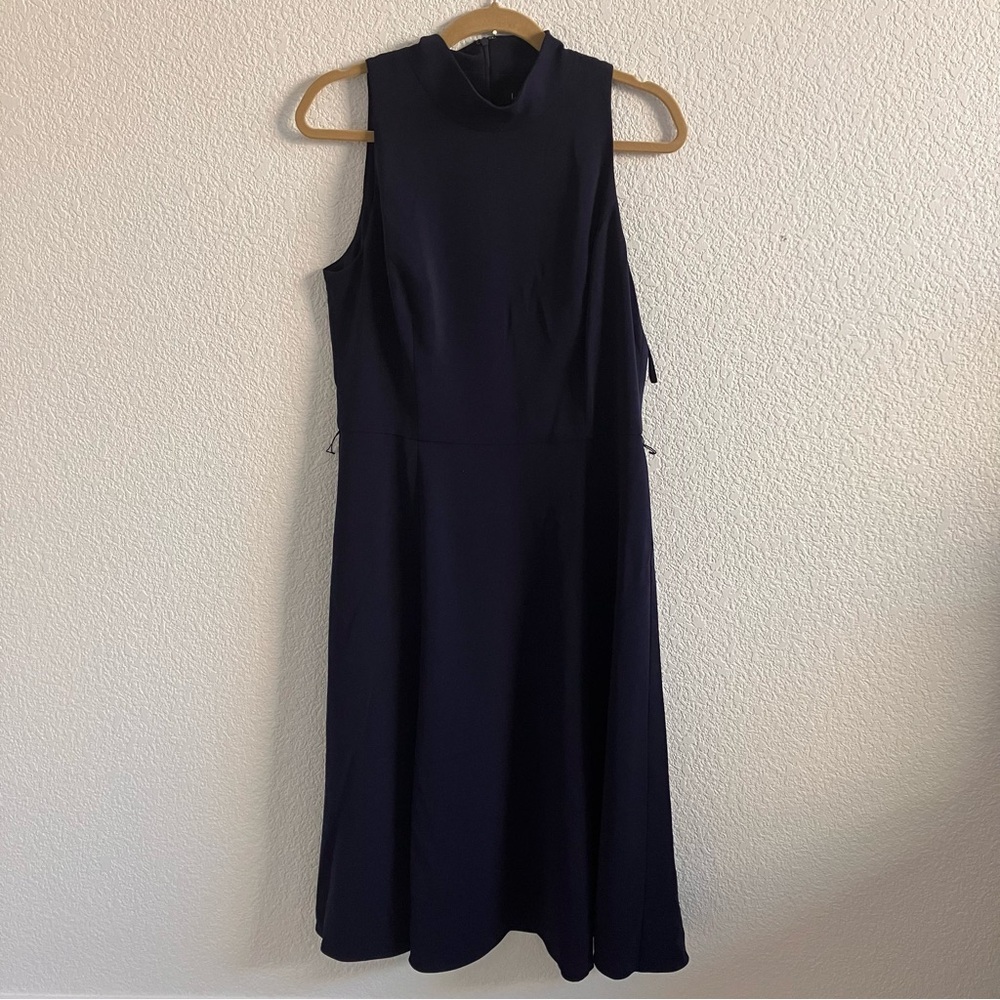 Lauren Ralph Lauren Navy Sleeveless Dress size 12 used good condition